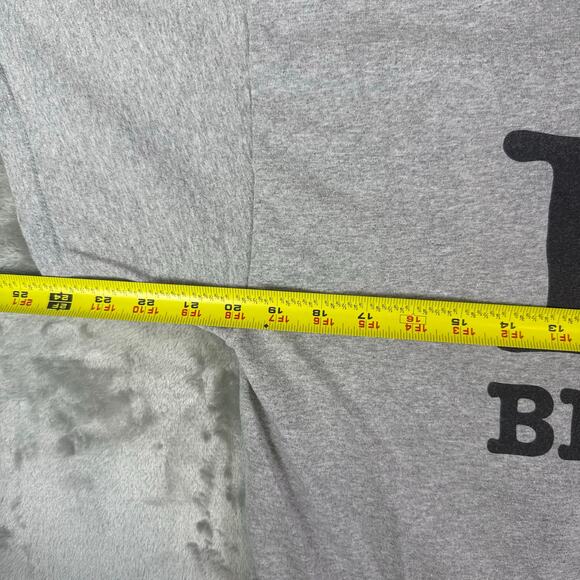 I love beaver Mens Gildan T shirt gray size Large - Picture 6 of 6